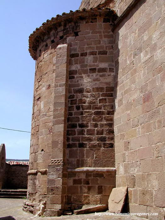 VISTA NORTE DEL CILINDRO ABSIDIAL